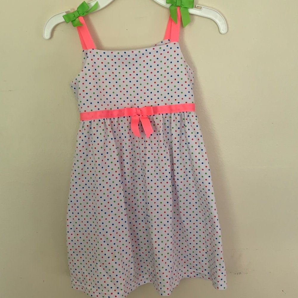 Blueberi Boulevard Girls White Dress Size 4T
